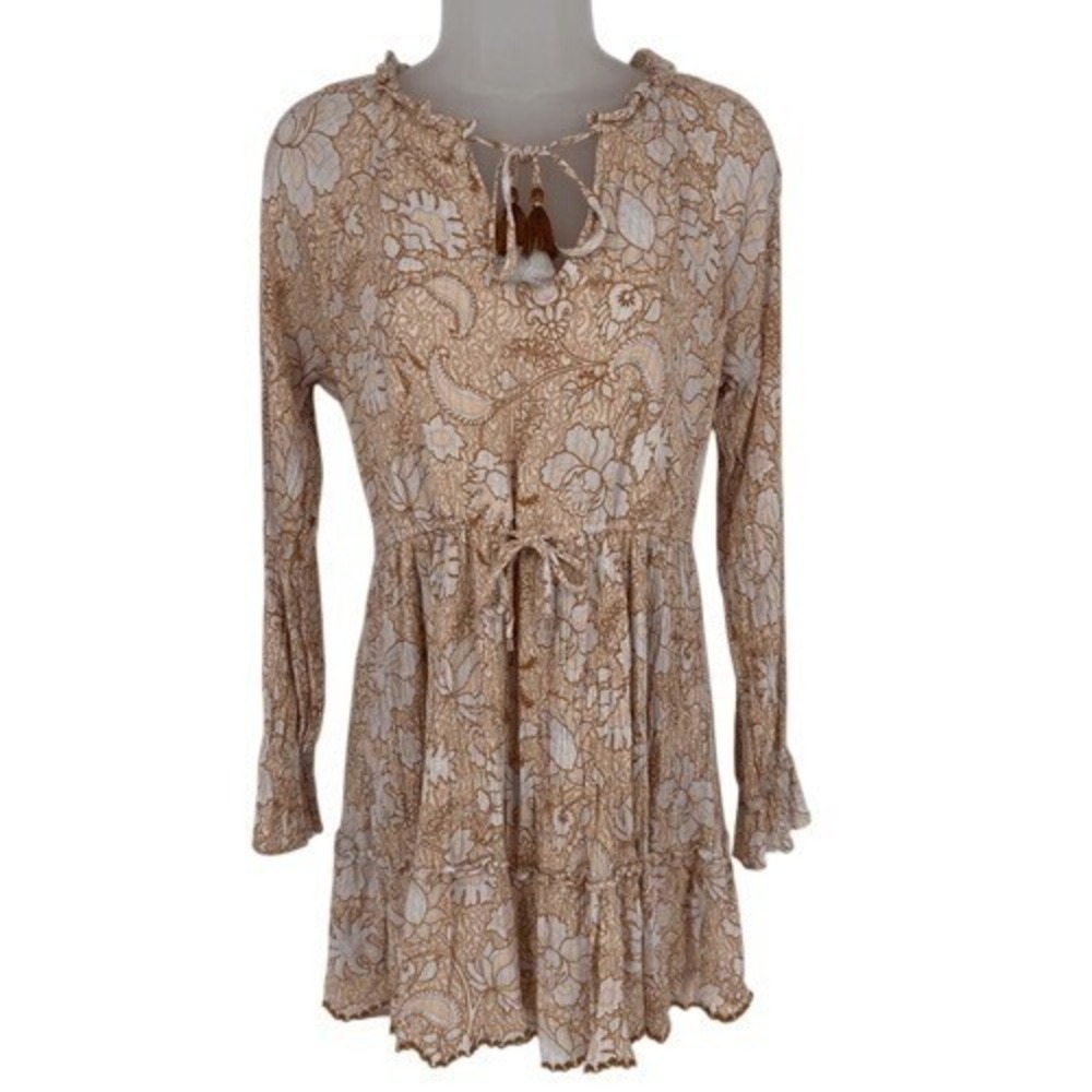 House of Harlow 1960 Ajay Floral Mini Dress‎ XS Bohemian